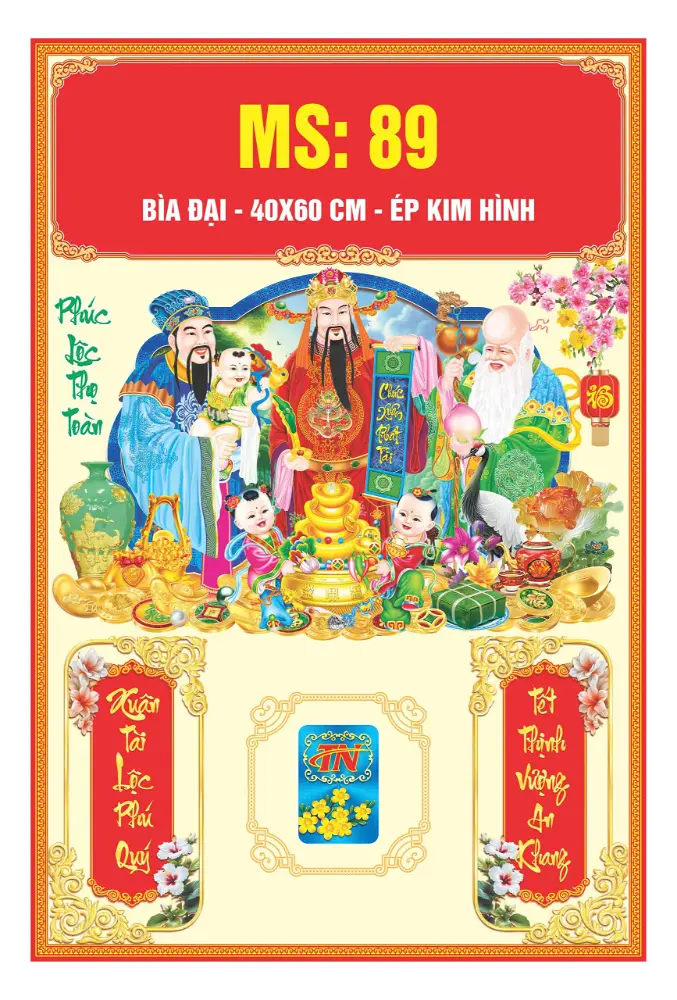 Mẫu Bìa Đại 40x60cm Mã MS: 88-93