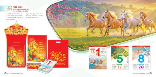 Lịch bloc siêu cực đại 35x50cm