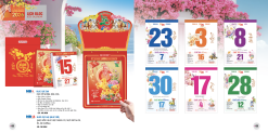 Lịch 25x35cm Tao Đàn