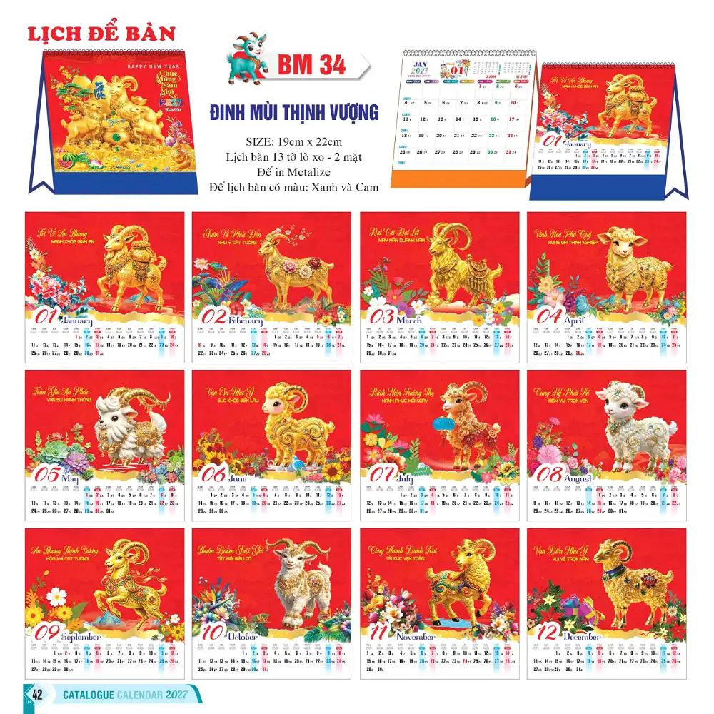 Lịch Tết Lộc Phát